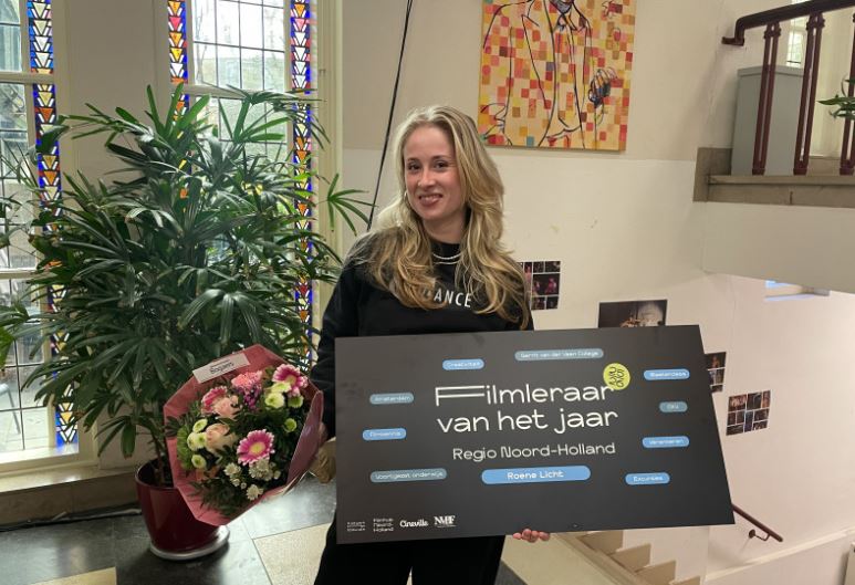Docent Roene Licht genomineerd voor filmdocent van het jaar!