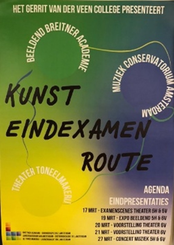 Examenwerk kunstvakken