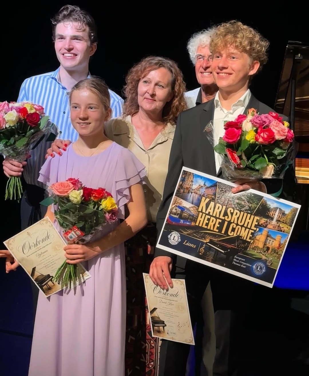 David Kooi eerste prijs 