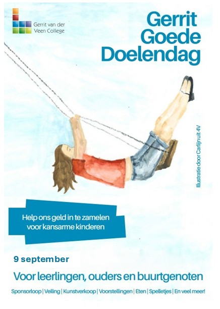 Goede Doelendag 26 juni verplaatst naar 9 september